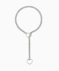 Heart Slip Chain Necklace for Women